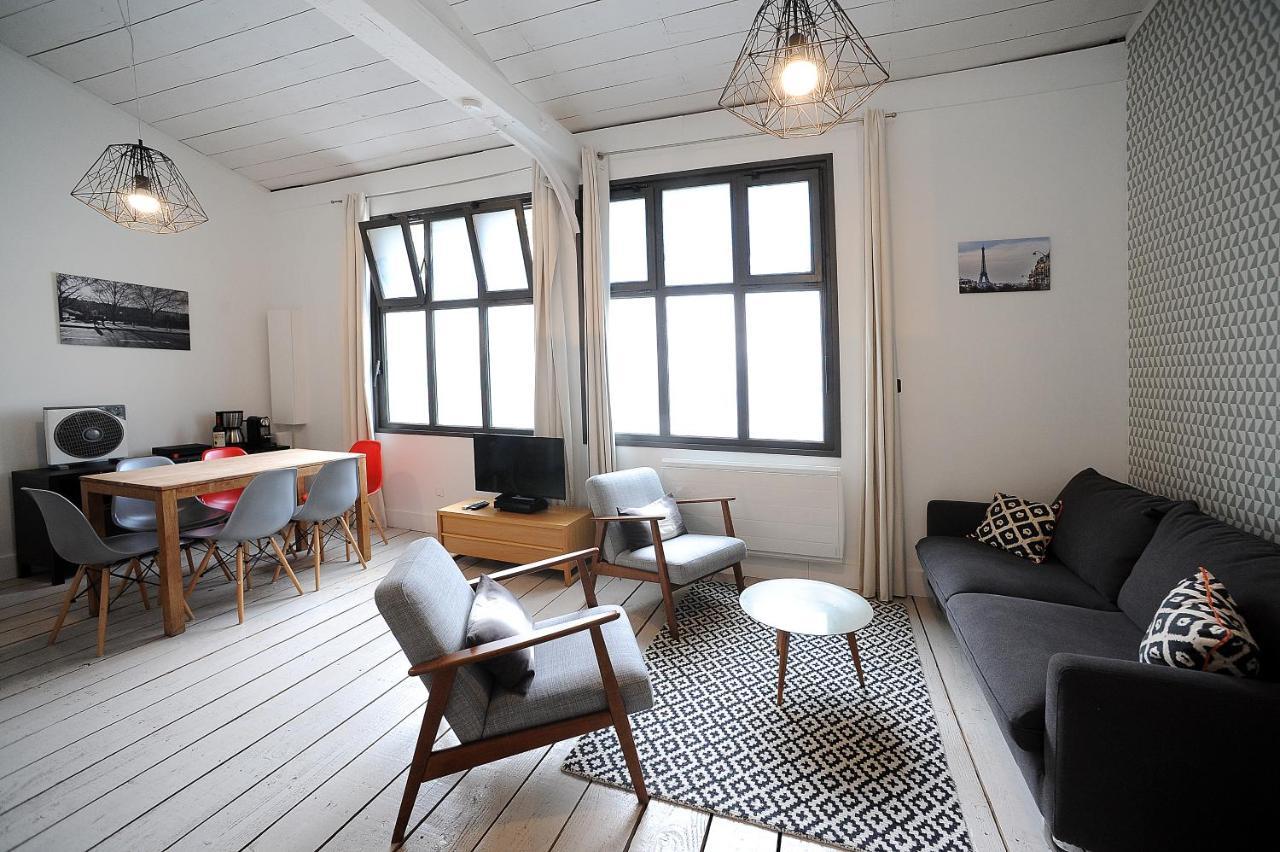 Loft Apartment - Le Marais - Rue Charlot Paris Eksteriør bilde